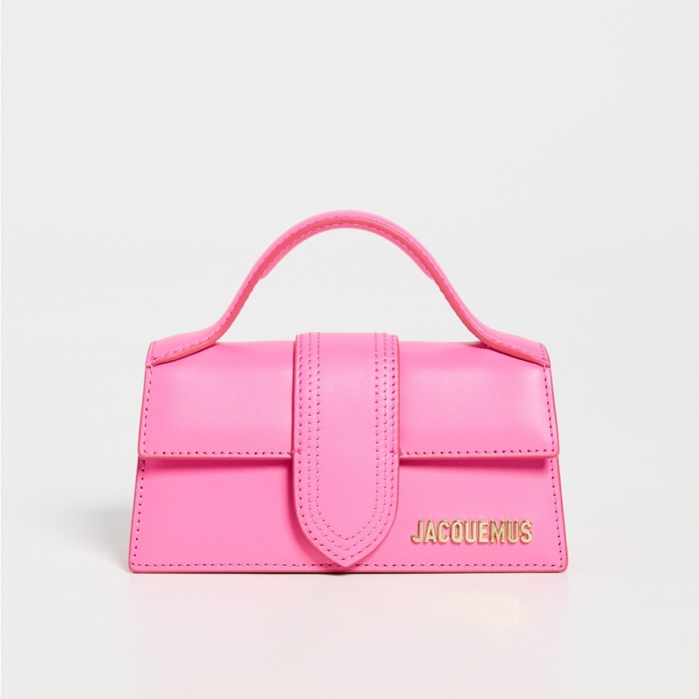 Barely used Jacquemus Pink Bambino Women's Bag